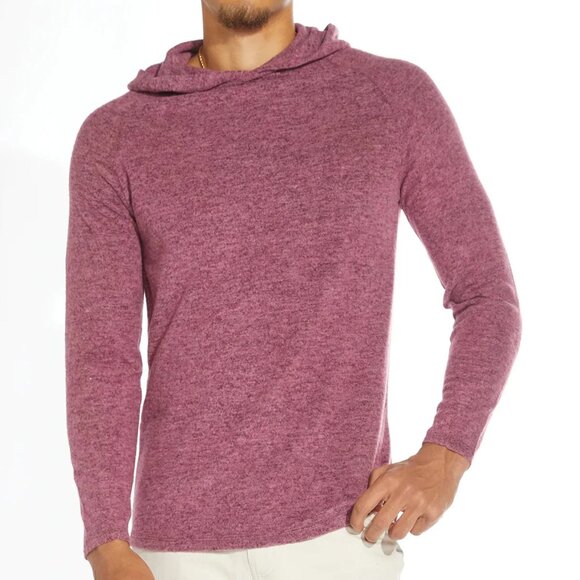 Civil Society Hthr Burgundy Brushed Knit Hoody - Picture 1 of 2